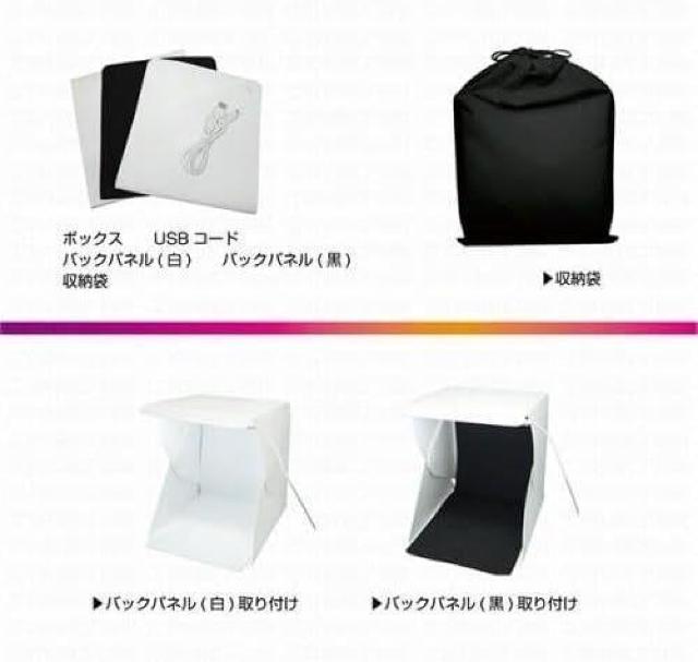 簡易組立 ライト付き撮影用ボックス★新品未開封 < 家電/AV  簡易組立 ライト付き撮影用ボックス★新品未開封 < 家電/AVの