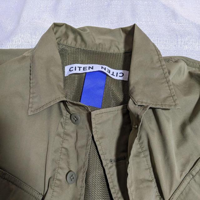 CITEN シテン ミリタリー シャツ ジャケット ファティーグジャケット オリーブ カーキ < ブランド CITEN シテン ミリタリー シャツ ジャケット ファティーグジャケット オリーブ カーキ < ブランドの