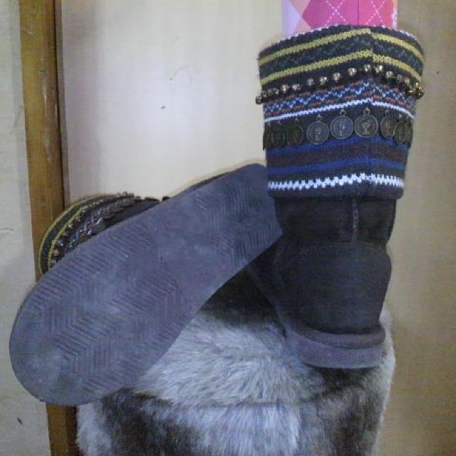 飾り付ムートン ブーツ S(36) < 女性ファッション 飾り付ムートン ブーツ S(36) < 女性ファッションの