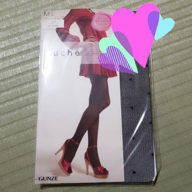 ☆GUNZE(グンゼ)Tuche☆ピンドット柄ストッキング☆ < 女性ファッション  ☆GUNZE(グンゼ)Tuche☆ピンドット柄ストッキング☆  < 女性ファッションの