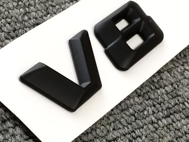 V8エンブレム ベンツ風 マッドブラック 艶消し黒 AMG ロリンザ < 自動車/バイク V8エンブレム ベンツ風 マッドブラック 艶消し黒 AMG ロリンザ < 自動車/バイク