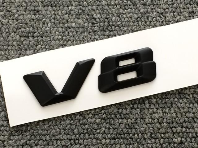 V8エンブレム ベンツ風 マッドブラック 艶消し黒 AMG ロリンザ < 自動車/バイク V8エンブレム ベンツ風 マッドブラック 艶消し黒 AMG ロリンザ < 自動車/バイク