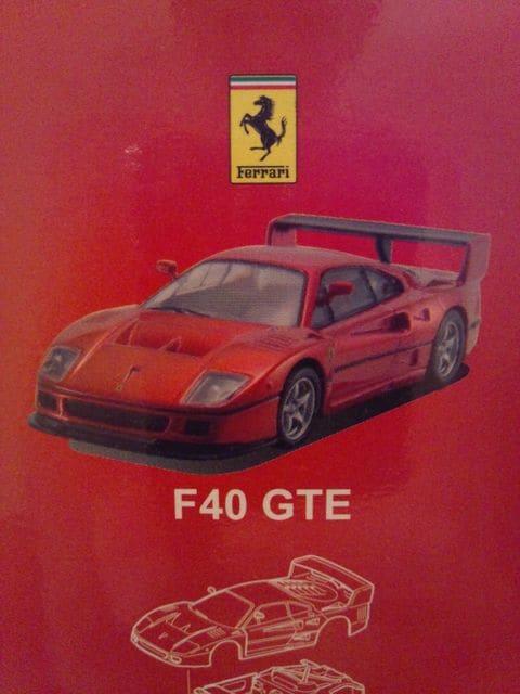 tF[ ~jJ[RNV ~ebh F40 GTE TNX聚  zr[ 