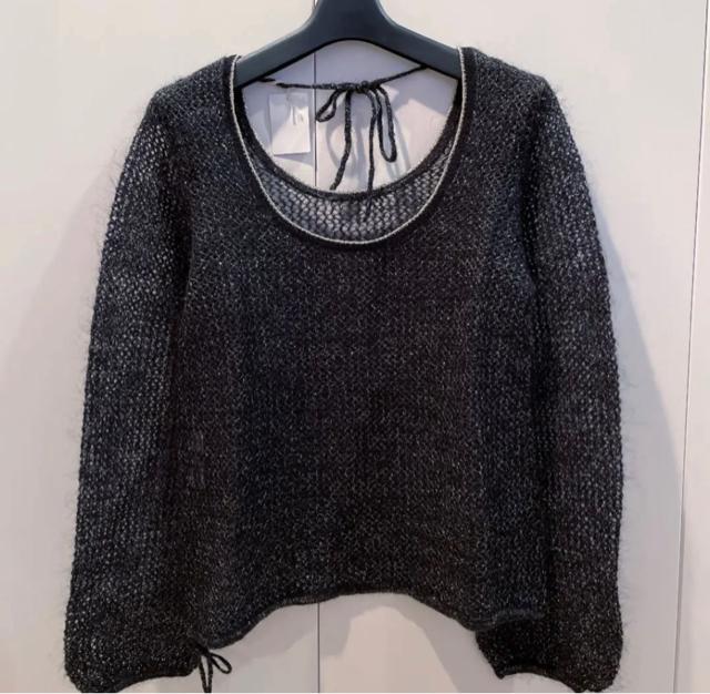 新品 natural couture  透かし編みニット セーター < ブランド  新品 natural couture  透かし編みニット セーター < ブランドの