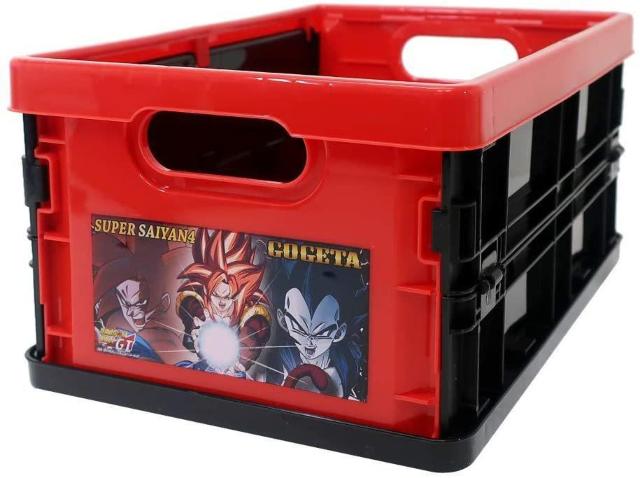 ドラゴンボール超 折りたたみ収納コンテナBOX GT ゴジータ < アニメ/コミック/キャラクター  ドラゴンボール超 折りたたみ収納コンテナBOX GT ゴジータ < アニメ/コミック/キャラクターの