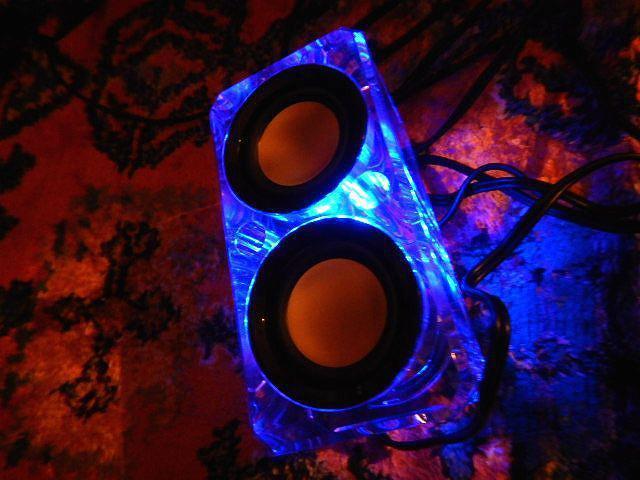 ★ツインクリスタルスピーカー usbスピーカー geanee sr-sp1 ブルー 中古品 < 家電/AV  ★ツインクリスタルスピーカー usbスピーカー geanee sr-sp1 ブルー 中古品 < 家電/AVの