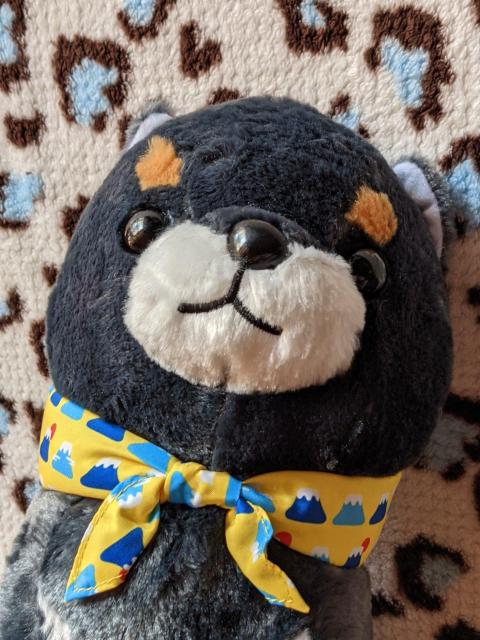 豆しば三兄弟  ぬいぐるみ  豆ジロー  日本の和  豆柴  柴犬 < おもちゃ  豆しば三兄弟  ぬいぐるみ  豆ジロー  日本の和  豆柴  柴犬 < おもちゃの