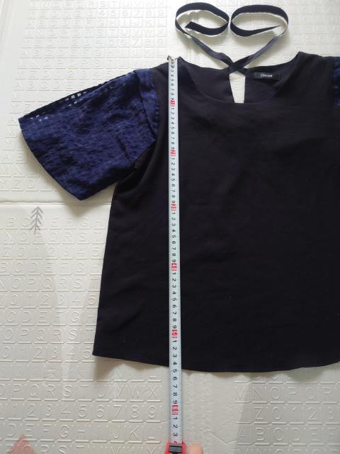 100円スタート Discoat パフスリーブバックリボントップスサイズF < ブランド  100円スタート Discoat パフスリーブバックリボントップスサイズF < ブランドの