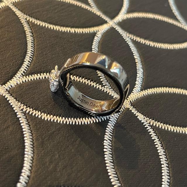 新品◆JUSTIN DAVIS◆RUDIE RING◆13号◆クラウンスタッズリング◆定価53,900円◆ < ブランド  新品◆JUSTIN DAVIS◆RUDIE RING◆13号◆クラウンスタッズリング◆定価53,900円◆ < ブランドの