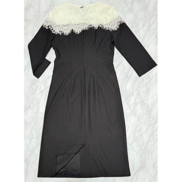 CHIC LINE 長袖レースワンピース 黒#S < 女性ファッション  CHIC LINE 長袖レースワンピース 黒#S < 女性ファッションの
