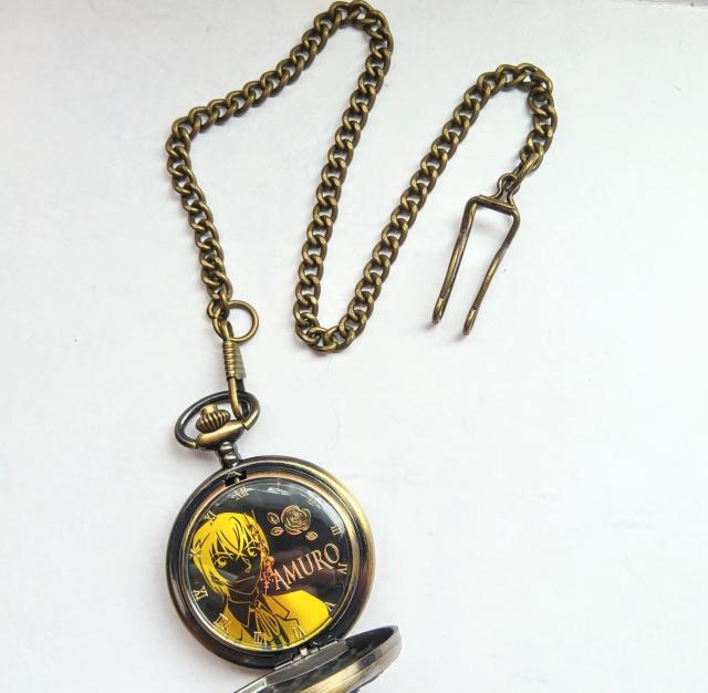 懐中時計 名探偵コナン アムロ AMURO 未使用品 < アニメ/コミック/キャラクター  懐中時計 名探偵コナン アムロ AMURO 未使用品 < アニメ/コミック/キャラクターの