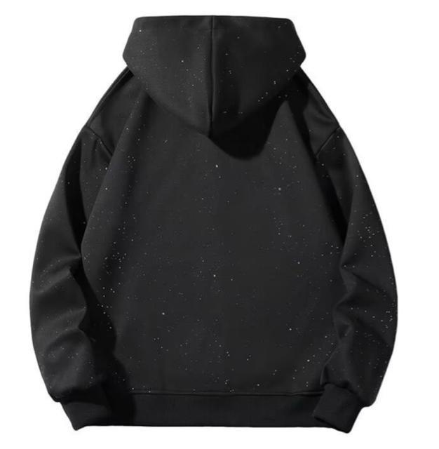 キラキララメ入り パーカー ジップアップ 前開き ブラック 大きいサイズ < 女性ファッション  キラキララメ入り パーカー ジップアップ 前開き ブラック 大きいサイズ < 女性ファッションの