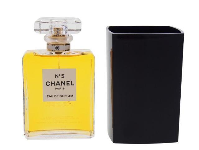シャネル ノベルティ アクリルケース 縦型 コスメスタンド 小物入れ  底部分ロゴ入り 蓋なし ブラック CHANEL【正規品】 < ブランド  シャネル ノベルティ アクリルケース 縦型 コスメスタンド 小物入れ  底部分ロゴ入り 蓋なし ブラック CHANEL【正規品】 < ブランドの