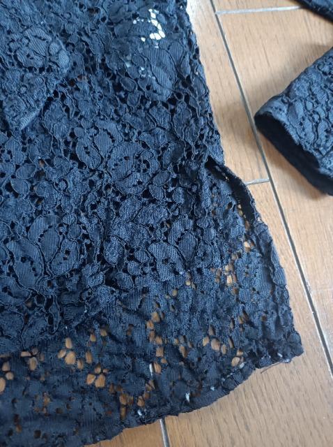 レア★ZARA★リボンタイ付き総レースブラウス黒★美品★素敵★ザラ★送料半額300円★ < 女性ファッション レア★ZARA★リボンタイ付き総レースブラウス黒★美品★素敵★ザラ★送料半額300円★ < 女性ファッションの