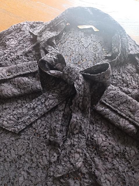 レア★ZARA★リボンタイ付き総レースブラウス黒★美品★素敵★ザラ★送料半額300円★ < 女性ファッション レア★ZARA★リボンタイ付き総レースブラウス黒★美品★素敵★ザラ★送料半額300円★ < 女性ファッションの