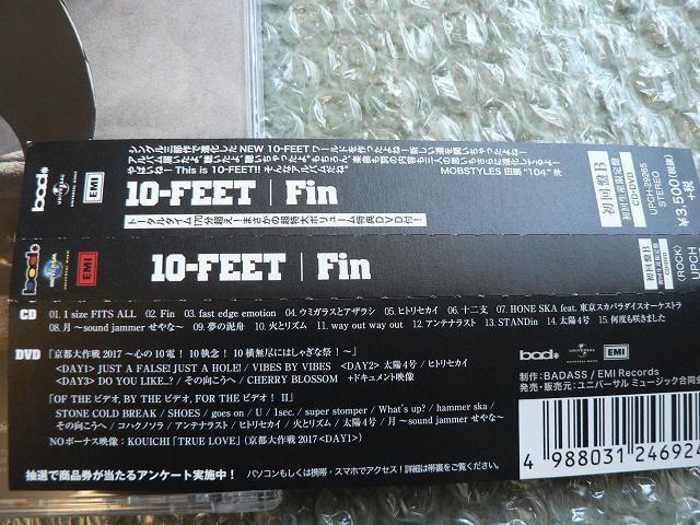 10-FEET^AowFinx񐶎YByCD+DVDz170^is2017Cuf~[WbNrfIj  ^gObY 