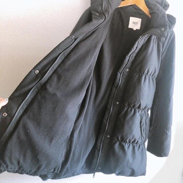 ◆OZOC/オゾック◆ビッグフードダウンコート★ブラック38サイズ♪ダウン70%フェザー30% < ブランド ◆OZOC/オゾック◆ビッグフードダウンコート★ブラック38サイズ♪ダウン70%フェザー30% < ブランドの