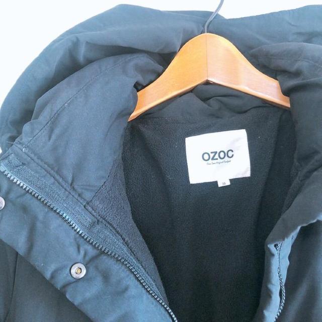 ◆OZOC/オゾック◆ビッグフードダウンコート★ブラック38サイズ♪ダウン70%フェザー30% < ブランド ◆OZOC/オゾック◆ビッグフードダウンコート★ブラック38サイズ♪ダウン70%フェザー30% < ブランドの