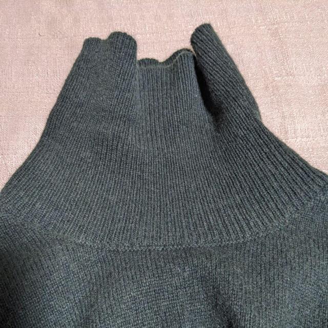 B:MING by BEAMS タートルネック ニット ウール セーター 緑 グリーン < ブランド B:MING by BEAMS タートルネック ニット ウール セーター 緑 グリーン < ブランドの