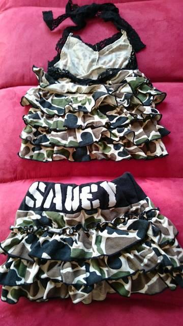 ☆SAUEY☆迷彩柄デザイン/セットアップ110☆ < キッズ/ベビー ☆SAUEY☆迷彩柄デザイン/セットアップ110☆ < キッズ/ベビーの