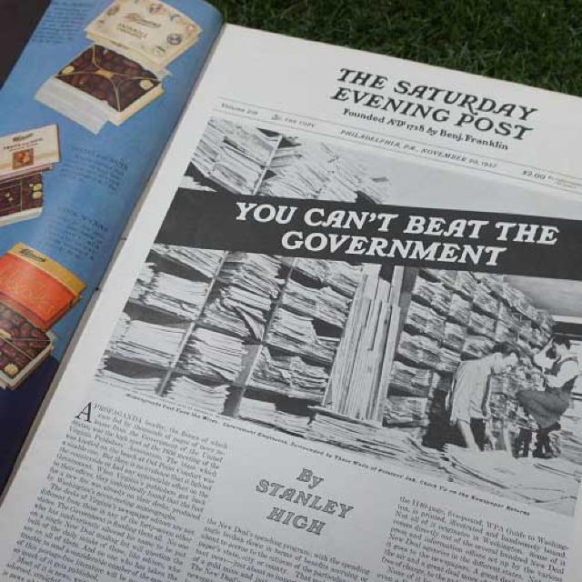 激レア【輸入雑誌】The Saturday Evening Post/サタデー・イブニング・ポスト -1937.11.20- < 本/雑誌  激レア【輸入雑誌】The Saturday Evening Post/サタデー・イブニング・ポスト -1937.11.20- < 本/雑誌の