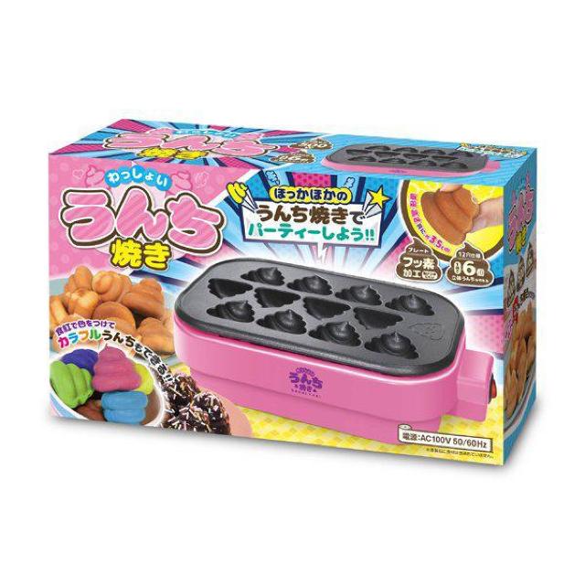 うんち焼き ベビーカステラ 12個 ホットプレート うんち焼きメーカー フッ素樹脂加工 ホットケーキミックス < 家電/AV  うんち焼き ベビーカステラ 12個 ホットプレート うんち焼きメーカー フッ素樹脂加工 ホットケーキミックス < 家電/AVの