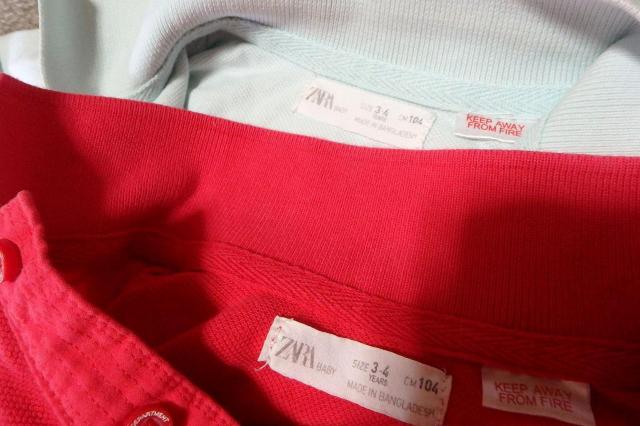 ◆zara ザラ 子供 キッズ ポロシャツ 半袖 2個セット Tシャツ 3-4才 3-4years 104cm 中古品 < キッズ/ベビー  ◆zara ザラ 子供 キッズ ポロシャツ 半袖 2個セット Tシャツ 3-4才 3-4years 104cm 中古品 < キッズ/ベビーの