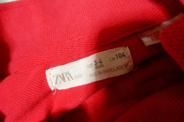 ◆zara ザラ 子供 キッズ ポロシャツ 半袖 2個セット Tシャツ 3-4才 3-4years 104cm 中古品 < キッズ/ベビー  ◆zara ザラ 子供 キッズ ポロシャツ 半袖 2個セット Tシャツ 3-4才 3-4years 104cm 中古品 < キッズ/ベビーの