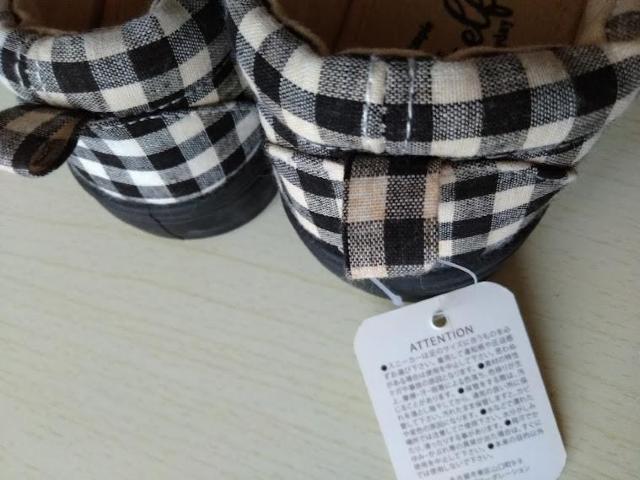 スリッポン レディース Lサイズ 約24〜25cm ギンガムチェック ジップコーポレーション < 女性ファッション  スリッポン レディース Lサイズ 約24〜25cm ギンガムチェック ジップコーポレーション < 女性ファッションの