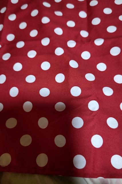 ★新品赤×白ドット柄給食巾着袋&大判ナフキン2点セット < キッズ/ベビー  ★新品赤×白ドット柄給食巾着袋&大判ナフキン2点セット < キッズ/ベビーの