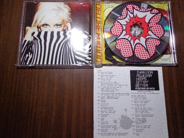 CD ★ Christina Aguilera「Keeps Gettin' Better〜A Decade Of Hits」 < CD/DVD/ビデオ CD ★ Christina Aguilera「Keeps Gettin' Better〜A Decade Of Hits」 < CD/DVD/ビデオの