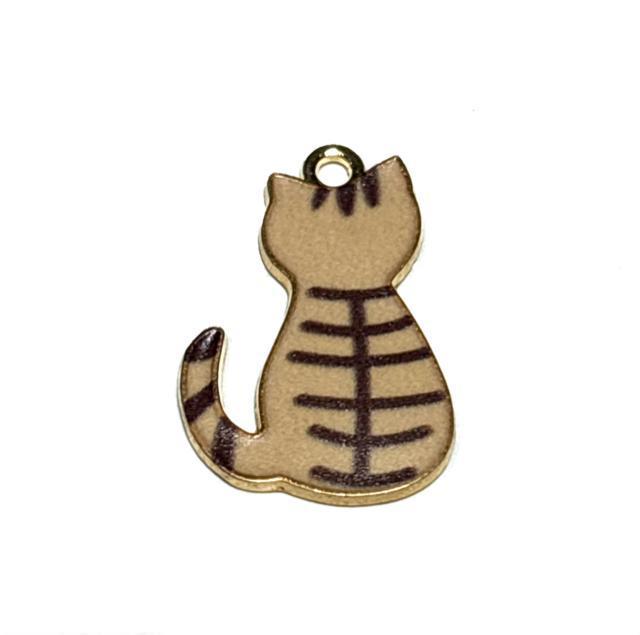 5222 後ろ姿の猫ちゃん トラ1個 金属パーツ アクセサリーチャーム ハンドメイド材料 ネコねこ < ペット/手芸/園芸 5222 後ろ姿の猫ちゃん トラ1個 金属パーツ アクセサリーチャーム ハンドメイド材料 ネコねこ < ペット/手芸/園芸の