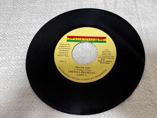 ���Q�G 7�C���` Chevell Franklyn & Lady G / Thank You XTERMINATOR  �� CD/DVD/�r�f�I�� 