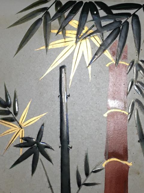 陶板の 絵 竹林? < ホビー  陶板の 絵 竹林? < ホビーの