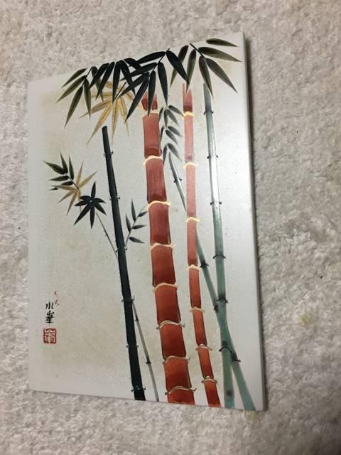 陶板の 絵 竹林? < ホビー  陶板の 絵 竹林? < ホビーの