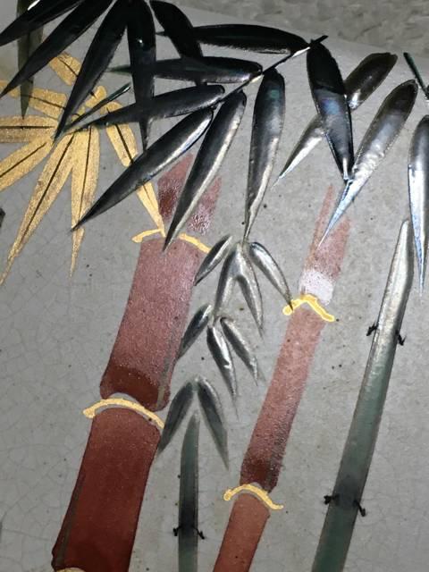 陶板の 絵 竹林? < ホビー  陶板の 絵 竹林? < ホビーの