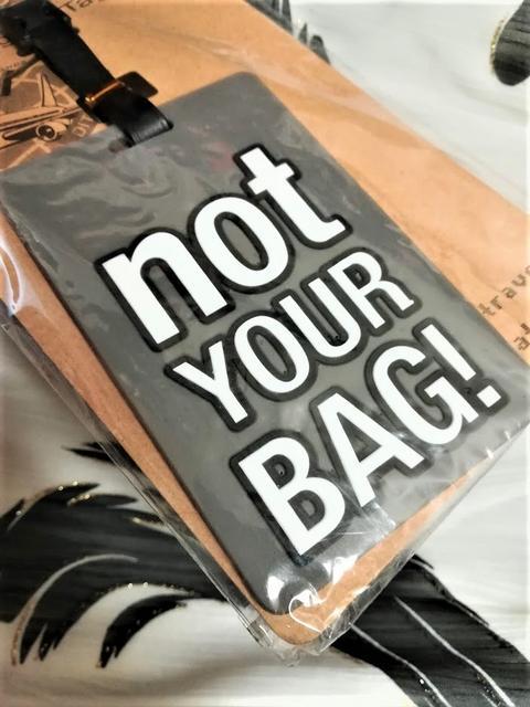 バッグタグ★ネームタグ★ネームホルダー★not your BAG!★ < レジャー/スポーツ  バッグタグ★ネームタグ★ネームホルダー★not your BAG!★ < レジャー/スポーツの