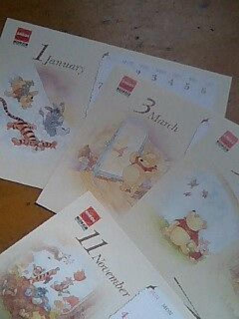 プーさん卓上カレンダー2007ENOS,2つ < アニメ/コミック/キャラクター  プーさん卓上カレンダー2007ENOS,2つ < アニメ/コミック/キャラクターの