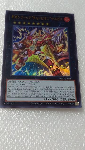 ギガンティックチャンピオンサルガス < トレーディングカード  ギガンティックチャンピオンサルガス  < トレーディングカードの