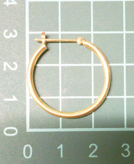 リングピアス(フープピアス) K18製 片耳用 K18 Earrings < 女性アクセサリー/時計  リングピアス(フープピアス) K18製 片耳用 K18 Earrings < 女性アクセサリー/時計の