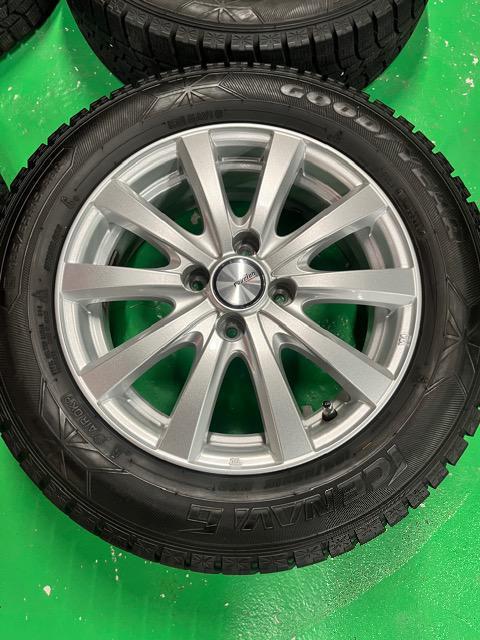 0192034)激安グッドイヤー国産中古スタッドレスタイヤ4本美品アルミホイールセットコンパクトカー185/65R15送料無料 < 自動車/バイク 0192034)激安グッドイヤー国産中古スタッドレスタイヤ4本美品アルミホイールセットコンパクトカー185/65R15送料無料 < 自動車/バイク