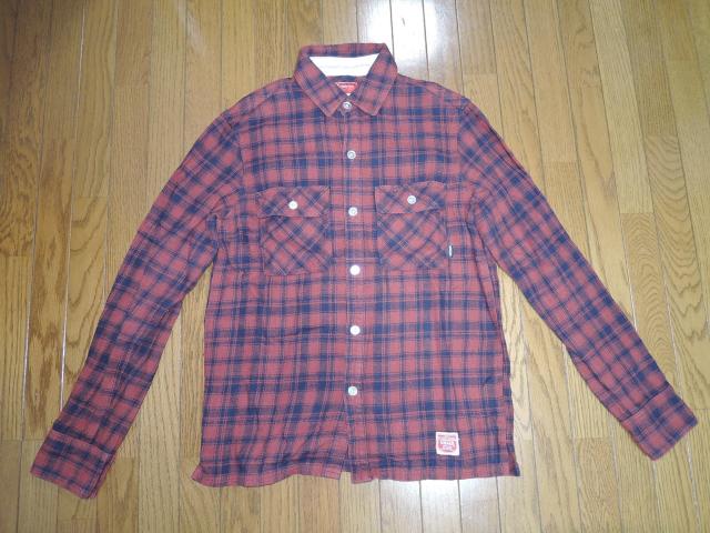 NEIGHBORHOOD ネイバーフッド CABELLA チェックシャツ S 赤系  長袖 ネル系 < ブランド  NEIGHBORHOOD ネイバーフッド CABELLA チェックシャツ S 赤系  長袖 ネル系  < ブランドの