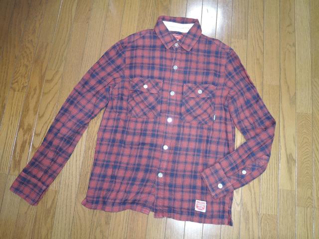 NEIGHBORHOOD ネイバーフッド CABELLA チェックシャツ S 赤系  長袖 ネル系 < ブランド  NEIGHBORHOOD ネイバーフッド CABELLA チェックシャツ S 赤系  長袖 ネル系 < ブランドの