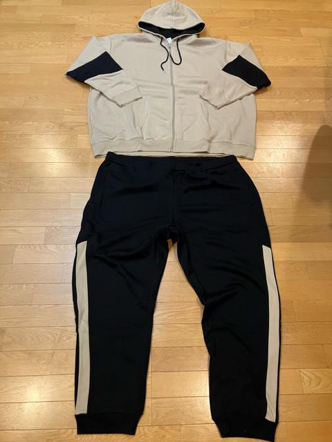 vide et bois スウェットセットアップ 超大きいsize4XL位 8L < 男性ファッション  vide et bois スウェットセットアップ 超大きいsize4XL位 8L  < 男性ファッションの