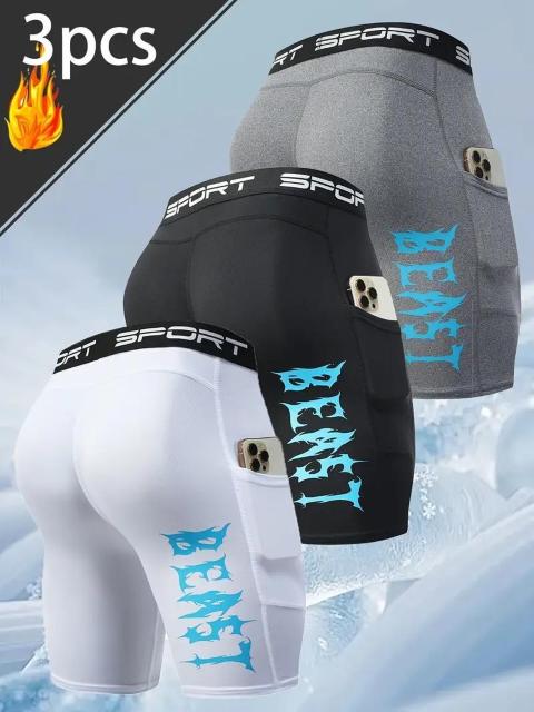 超お買い得1190円★メンズスポーツコンプレッションショーツ3枚パック USAサイズM(日本サイズXL相当) < 男性ファッション  超お買い得1190円★メンズスポーツコンプレッションショーツ3枚パック USAサイズM(日本サイズXL相当)  < 男性ファッションの