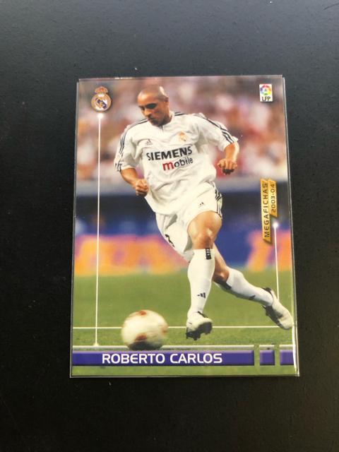 2003・04MEGAFICHAS PANINI/NO-121・レアル・マドリッド・ロベルト・カルロス < トレーディングカード 2003・04MEGAFICHAS PANINI/NO-121・レアル・マドリッド・ロベルト・カルロス < トレーディングカードの