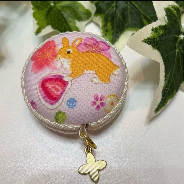 ハンドメイド うさぎさん柄 メジャー マカロンメジャー 裁縫道具 教材 事務用品 < ペット/手芸/園芸  ハンドメイド うさぎさん柄 メジャー マカロンメジャー 裁縫道具 教材 事務用品 < ペット/手芸/園芸の