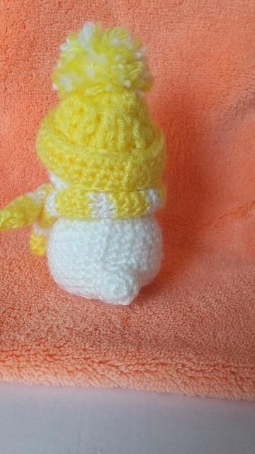 くま雪だるま*編みぐるみ(黄色) < ペット/手芸/園芸 くま雪だるま*編みぐるみ(黄色) < ペット/手芸/園芸の