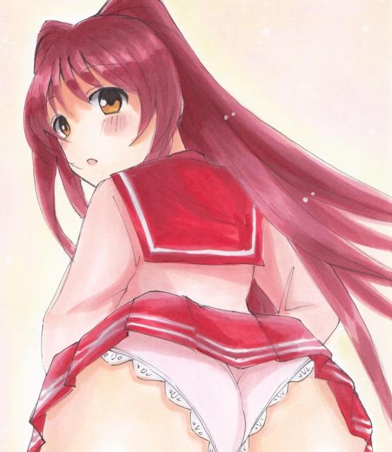 自作イラスト ToHeart2 向坂環 タマ姉 制服 パンチラ < アニメ/コミック/キャラクター 自作イラスト ToHeart2 向坂環 タマ姉 制服 パンチラ < アニメ/コミック/キャラクターの