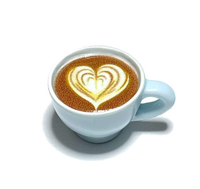 663 ハートのカフェラテ 水色1個 樹脂チャーム カフェオレ アクセサリーチャーム コーヒー カップ < ペット/手芸/園芸 663 ハートのカフェラテ 水色1個 樹脂チャーム カフェオレ アクセサリーチャーム コーヒー カップ < ペット/手芸/園芸の